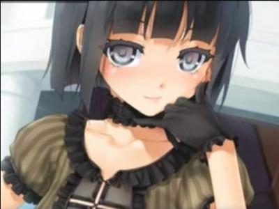 妖艶な黒髪ロリがどエロい言葉を可愛らしい口から吐き、黒パンストでMチンポを足コキ♥