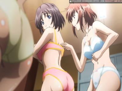 【ランジェリー】学校の女子更衣室とかマジであこがれだよね！ここに定住したいくらいのヘブン！