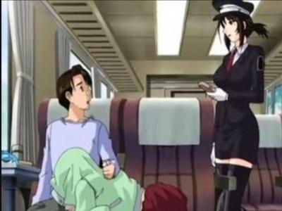 フェラ好きJK彼女と旅行に行ったら電車内で堂々としゃぶって車掌がきてもお構いなし！