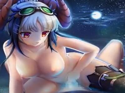 【騎乗位】光るチンポと騎乗位セックス♡