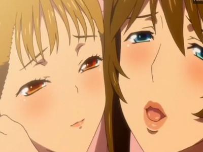 【母娘丼】えっろいお母さんと女子高生娘のでっかいおっぱいから吹き出す母乳をたっぷり飲んじゃう♡