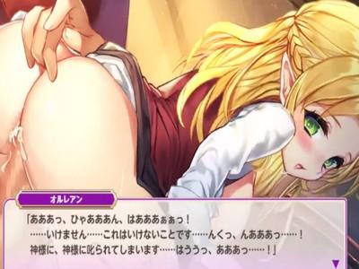 【金髪】エロエロ聖女様に容赦なくチンポ入れてガチでイかせる！