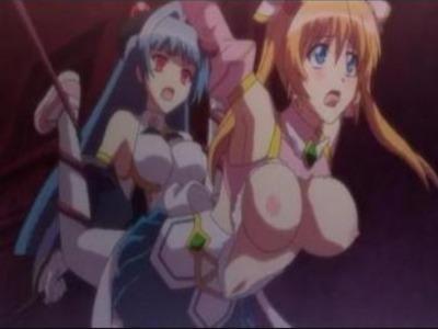 敵に寝返った妹に吊るし緊縛レイプされる魔法少女★ふたなりチンポでイキまくりアヘ堕ち♥
