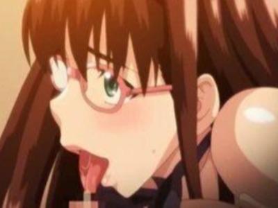 メガネ美少女がエロビッチなのは既定路線♥イチャラブ種付けSEXで乳首もビンビン！マン汁だくだく！