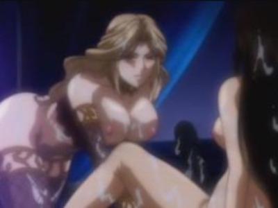 ザーメンまみれのカラダで乳首を擦り付け合うドスケベ百合プレイ♥義母が美しい娘を媚薬でバイブで責め立てる♥