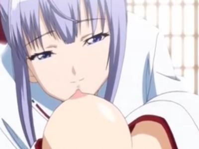 【レズ】彼女のおっぱいは神聖な巫女っぱい！聖なるものを犯す快感
