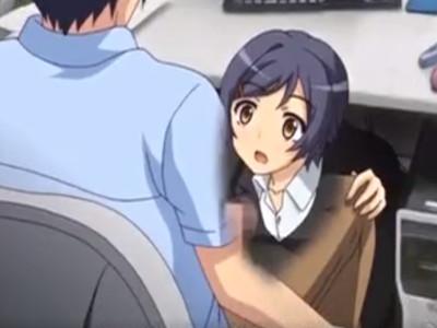 【ビッチ】清楚系の美少女なのに…机の下にもぐって男のチンポしゃぶるようなビッチだった！
