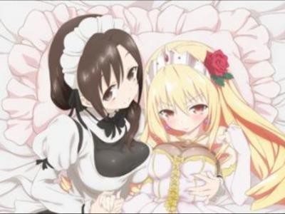 未熟でビンカンな金髪お嬢様と風俗嬢並のテクの爆乳メイドさんとえちえちしまくる最高の生活♥