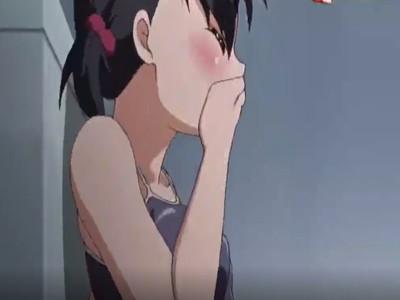 【スク水】ロリロリのスク水少女のおマンコずらしハメでそのままショタ精子を大量発射♡