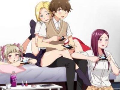 タイプの違うヤリマンギャルたちが一斉にチンポに群がってくるとか羨ましすぎるぞ少年！