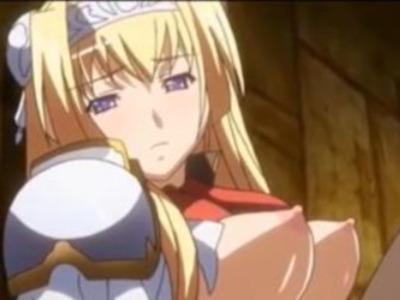 敗北した姫騎士は変態オヤジの慰み物として処女マンを中出し陵辱され屈辱の中イキ！