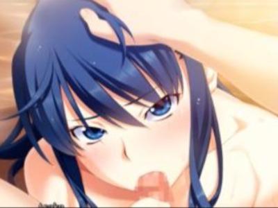 S級美女のこの角度のフェラ顔最高〜♥どんなに強い女もチンポ堕ちすればアナル中出しもあっさりイケる！