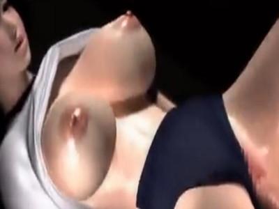 【ブルマ】ノーパンブルマの変態JKと更衣室でのラブラブエッチ♡