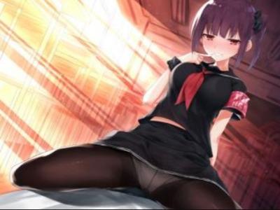 【エロボイス】黒タイツ美少女がチンポチェック！射精管理委員のお仕置きは厳しい♥