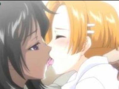 色白ロリ美少女が褐色スレンダーお姉さまにトロトロに愛される♥朝から濃厚貝合わせえっち♥