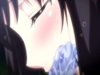 【レイプ】濡れ濡れスケスケの女子高生がいたので、自分のパンツ咥えさせてバックハメ！！