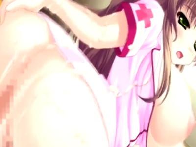 【騎乗位】えっろぃおっぱいの女の子のパイパンマンコにチンポがずっぽりはいってるのが丸見え♡