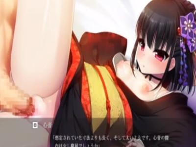 【中出し】ちっぱいろり着物美女にたっぷり精子注ぎこむ！