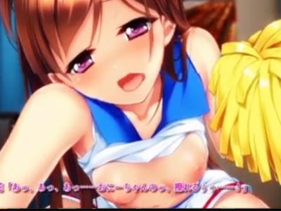 【チア】チアコス少女と部室でNTRセックス♡ちっぱいちらりとエロすぎる♡