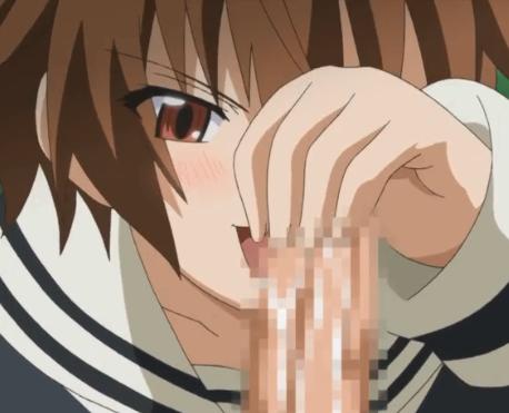 勃起して収まらない巨根チンポを亀頭責めして舐めまくる♥♥生意気な女子高生が逆レイプで気弱男子を押し倒す！！