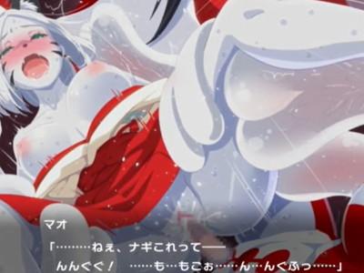 【レズ】亜人種の巫女二人がいつも通りにラブラブレズセックスで神降ろししちゃう♡