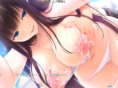 【JK】奇跡のおっぱいの持ち主と、真夏のビーチでラブラブセックス！