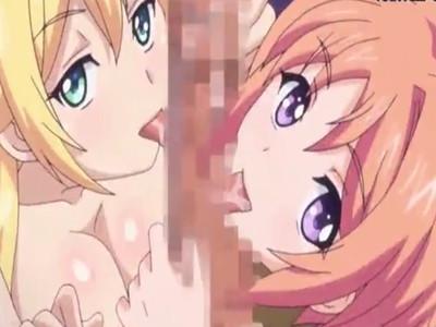 【ラッキースケベ】上目遣いでダブルフェラしてくれる美少女が最高すぎたのでがっつりぶっかけたった！