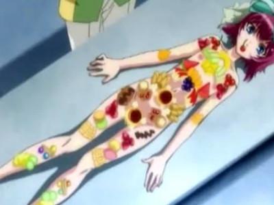 【ショタ盛り】ショタの体にフルーツ乗せてショタ盛♡可愛いおチンポもいただきます♡