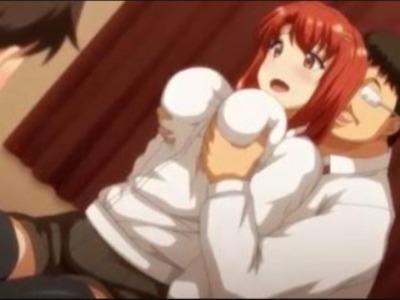 私、どうして彼氏の前でキモ男におっぱい揉まれてるんだろう･･･。それは催眠で処女をキモ男に捧げることになってるからだよ♥