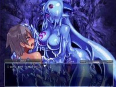 爆乳スライム美女がとろとろの体で襲ってきた！全身粘液に覆われるぬるぬるレイプからは勇者サマも抜け出せない♥
