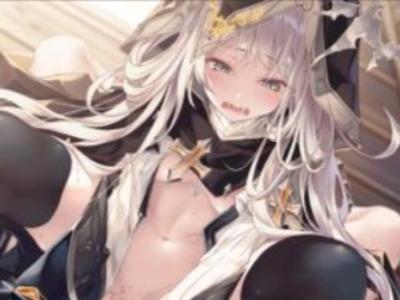 『ひゃぁん･･･おかしくなっちゃうぅ♥』美少女シスターが自ら腰を揺らしてどんどん気持ちよくなってく！