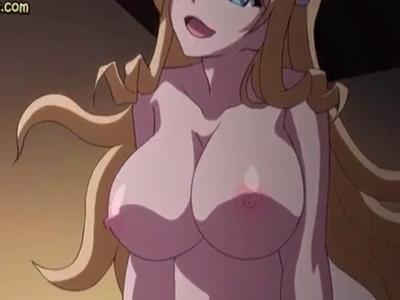 【騎乗位】おっぱい大きなお嬢様が騎乗位で、従業員少年のチンポで気持ちよくなりまくる！