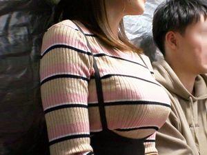 爆乳おっぱい☆素人カップルナンパ寝取られ企画！地味ムチムチJDがフェラ電マ手マン騎乗位NTR着衣SEXハメ撮り！エロ動画