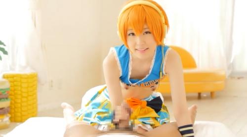 【土屋あさみ】「おチ○ポいっぱいください♡♡」ロリ美少女コスプレイヤーがカメ子とハメ撮りオフ会