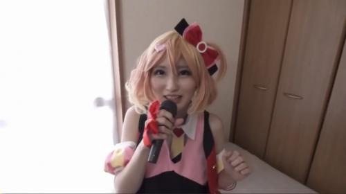【個人撮影】「激しいっ♡あぁｎ♡イっちゃう♡」激カワコスプレイヤーがカメ子の部屋で中出しハメ撮り♡