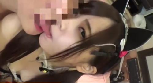 【個人撮影】「もっと突いて♡イってもいい？♡」パパ活円光美少女猫耳エロコス♡潮吹きながらイキまくりハメ撮り♡