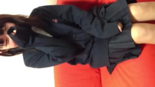 【個人撮影】「なんで中に出すの…」黒髪ロリ女子校生がパパ活円光ハメ撮り中出し♡