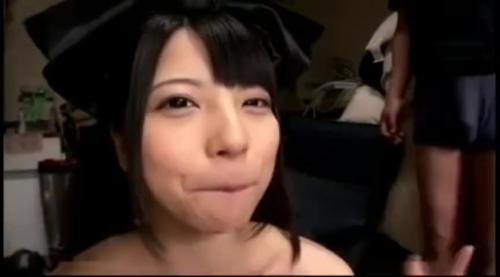 【上原亜衣】「すごい♡いっぱいでたね♡」アイドル美少女が並んでる男達を連続フェラ抜きごっくん♡