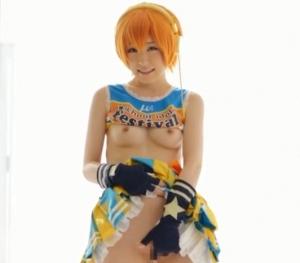 【土屋あさみ】ロリ美少女コスプレイヤーが大好きなラブライブのコスプレでご奉仕フェラチオ