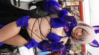 <アニコス 素人> FGO 激エロ撮影会！カメラ小僧をマジ悩殺♡<コスプレ>