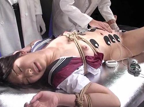 <JK>女体実験！激ヤバ攻撃に悶絶絶叫『ダメ！ダメ！～イッちゃうううっ！～♥♥』失神するまで電流地獄！<水嶋アリス>