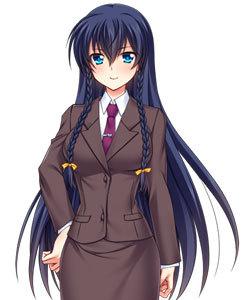 エロゲ―　朝からチンコ触ってくるエロエロお姉さん　手コキして貰ってスーツを白濁で汚す