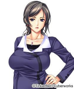 エロゲ―　巨乳おっぱいクール美人校長が乳首いじって足コキしながらオナニー　ぶっかけ射精、エロ過ぎ女教師　