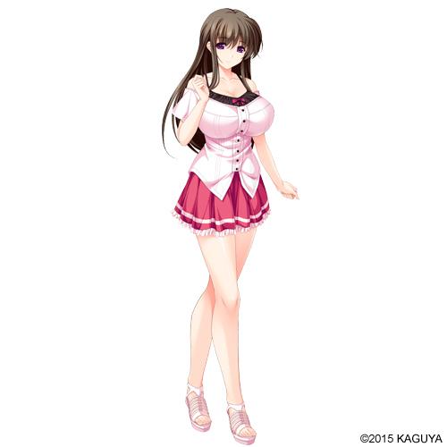 エロゲ―　ケツ叩かれて巨乳おっぱい揉まれるお嬢様、素股でチンコ擦られてエロエロに感じる爆乳美人お嬢