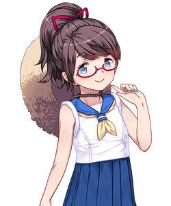 エロゲ―　メガネっ子姪に騎乗位SEXというドスケベメガネに中出しザーメン種付けパコパコ
