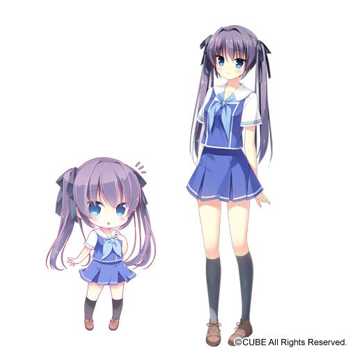 エロゲ―　しっかり者の妹と水着状態でエッチ突入。ちっぱい見ながらチンコ挿入中出しザーメン