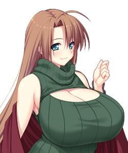 エロゲ―　爆乳お姉ちゃんのオナニー盗撮録画、オナニーしてんだなとチンコ勃起が止まらん