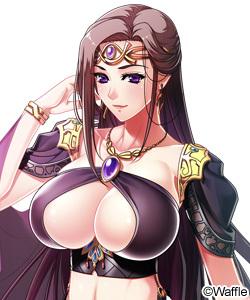 神官も兼職している占い師の女性のおっぱいでチンポ汁ぶっかけまくり