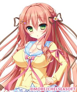 エロゲ―　エロ大好きな巫女服生徒会長　自慢の巨乳おっぱいをパイずり堪能してチンコぶち込み中出しザーメン種付けSEX