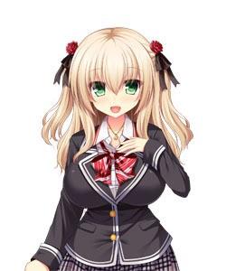 エロゲ―　金髪巨乳おっぱい美少女な幼馴染と一緒にお風呂でチンコハメ放題　騎乗位SEXで中出し種付け